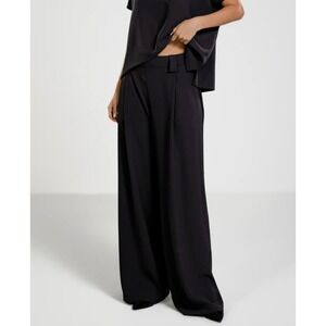 JAKI LONDON Gabriella Pleated Elastic Waist Trouser Pants